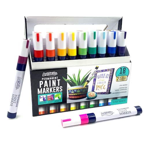 ArtSkills® Permanent Oil Based Paint Markers, 18ct.